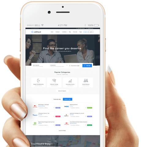 نمای اپلیکیشن